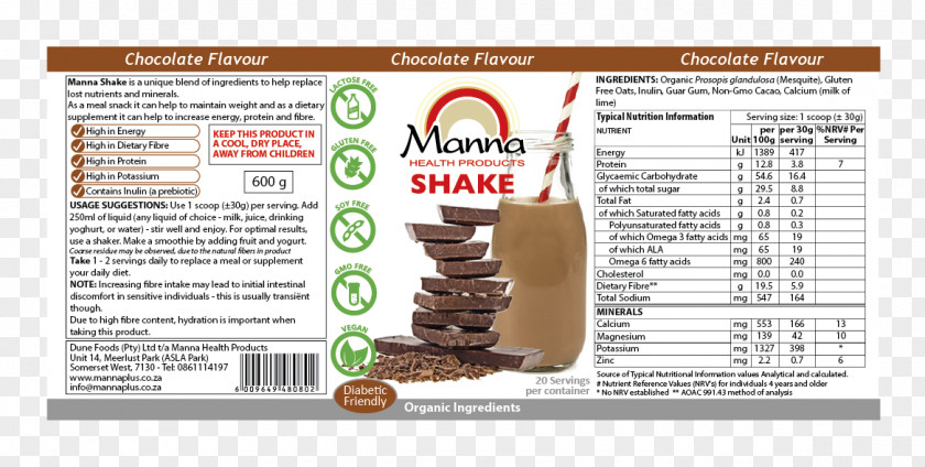 Milkshake Chocolate Nutrient Fat Skimmed Milk Diet PNG