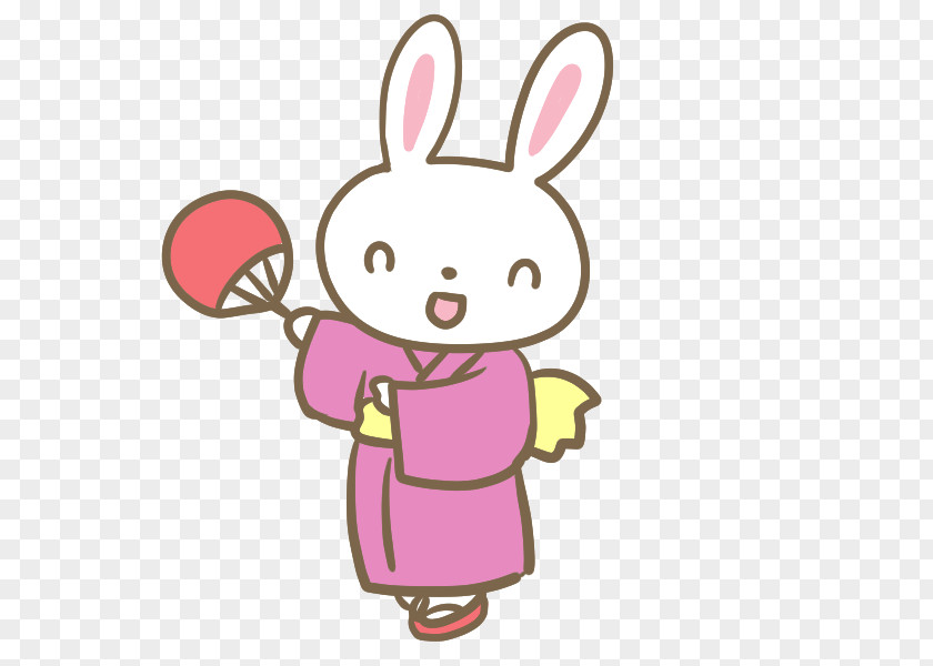 Rabbit Domestic Illustration Easter Bunny Bon Odori PNG