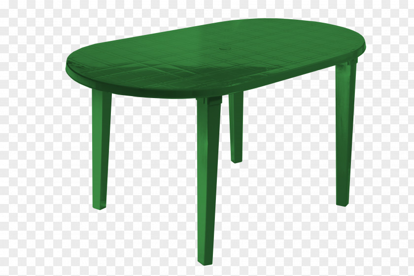 Table Gateleg Green Plastic Furniture PNG