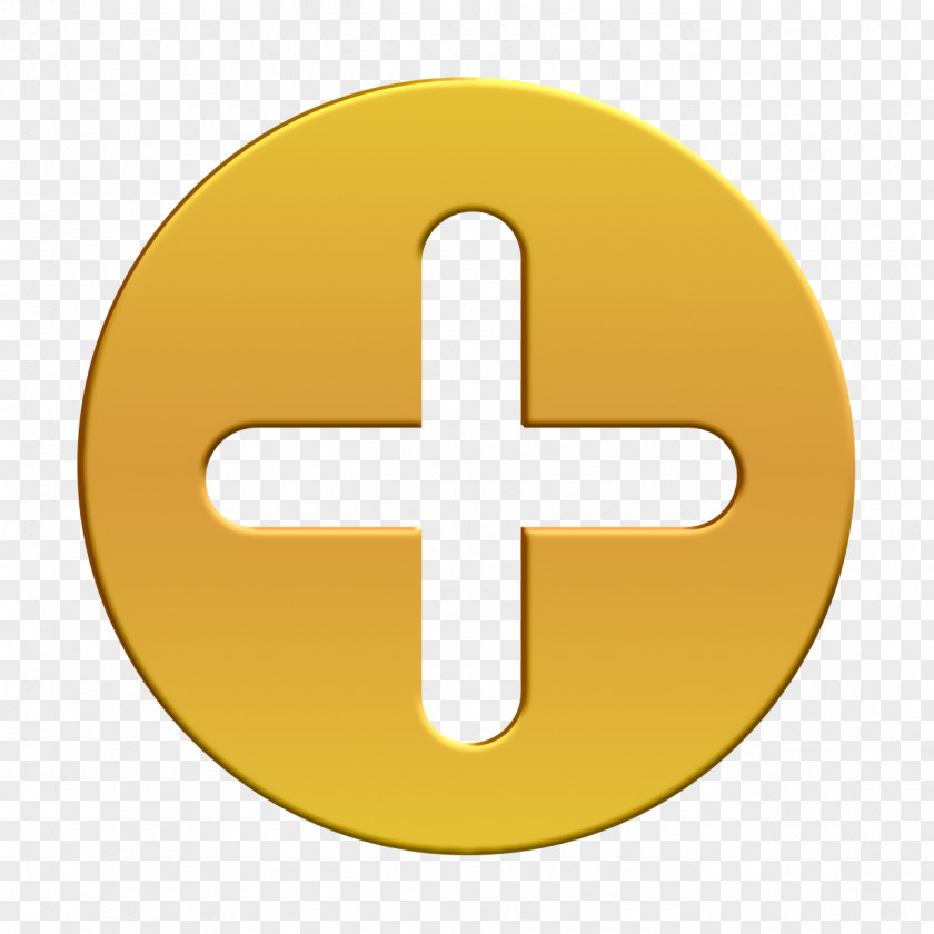 Basic Application Icon Signs Add Button With Plus Symbol In A Black Circle PNG