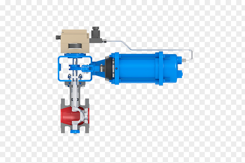 Control Valves Plug Valve Pneumatic Actuator PNG