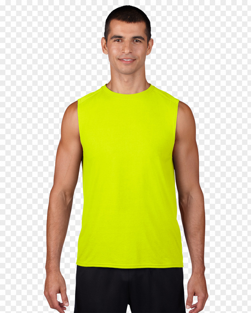 Garments Model T-shirt Gildan Activewear Clothing Sleeveless Shirt PNG