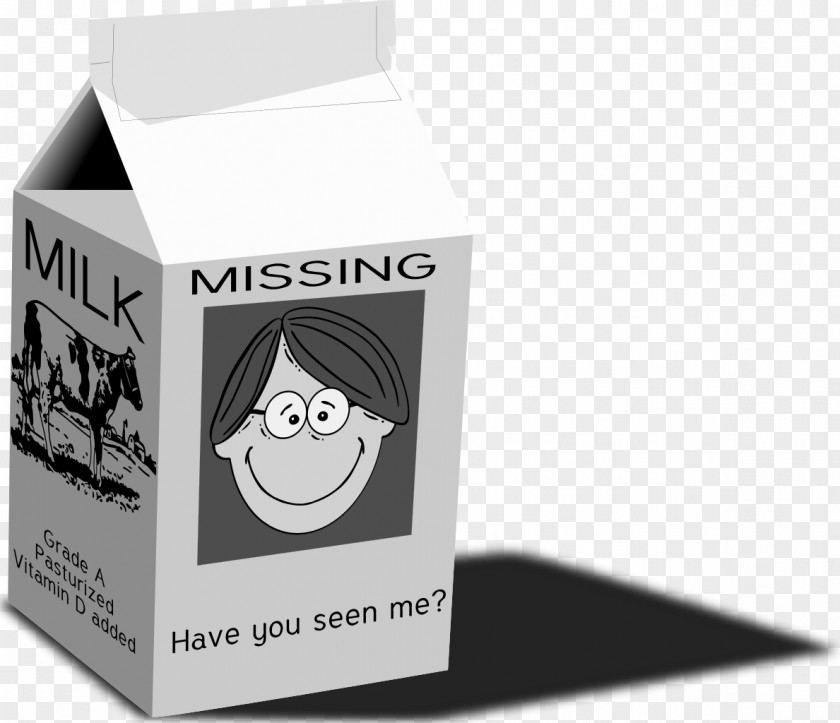 Milk Photo On A Carton Missing Person Clip Art PNG
