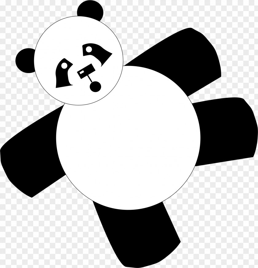 Panda Giant Bear Cartoon Clip Art PNG
