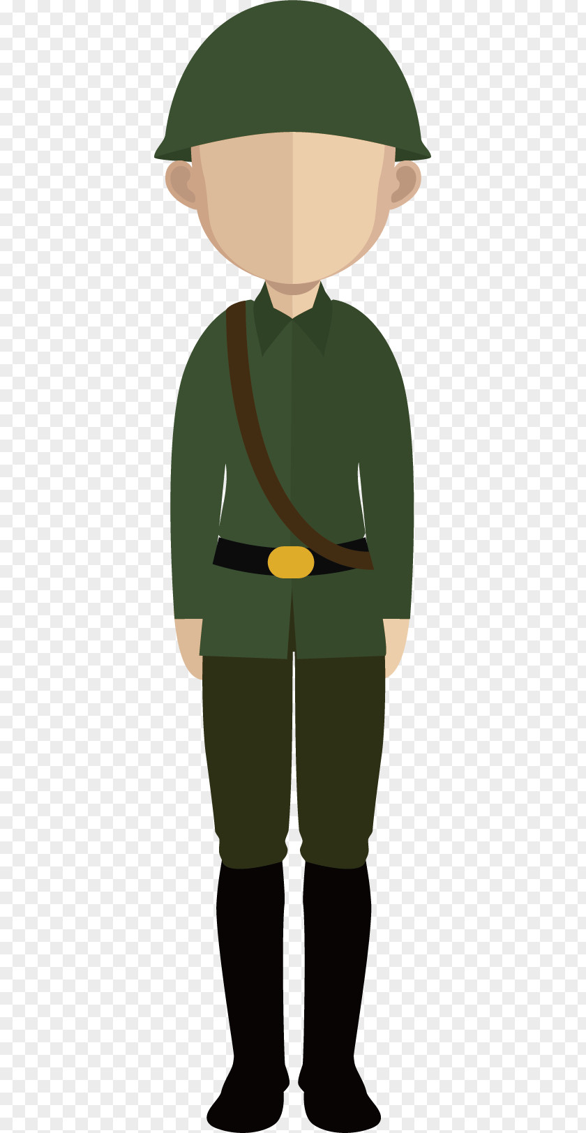 The Army Field Drawing Animation Illustration PNG