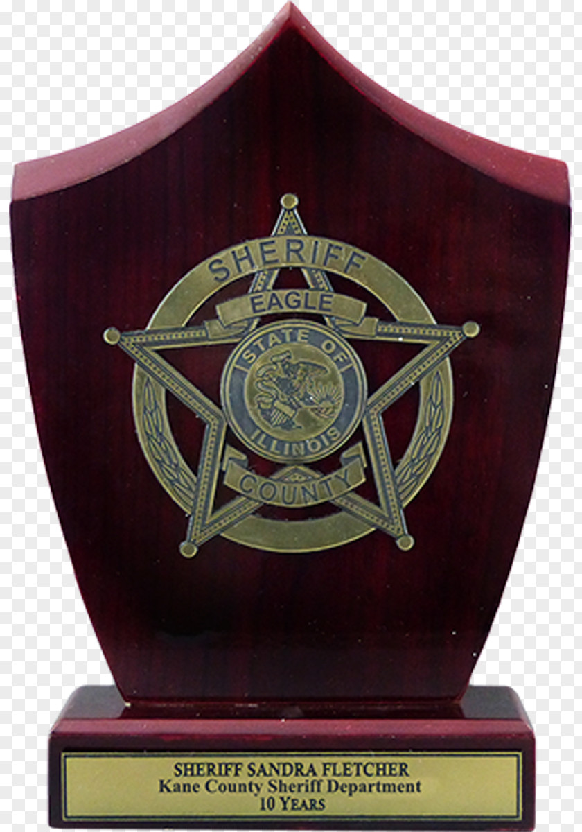 Trophy Police Award Shield Emblem PNG