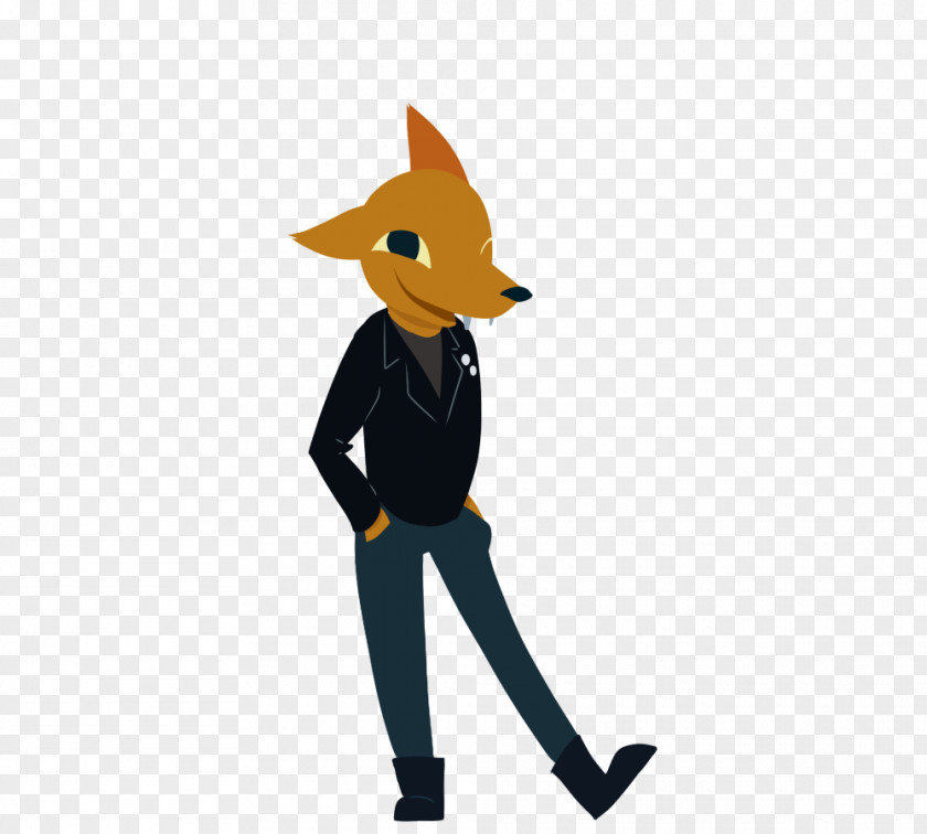Camping In The Woods Night Red Fox Fan Art Game PNG