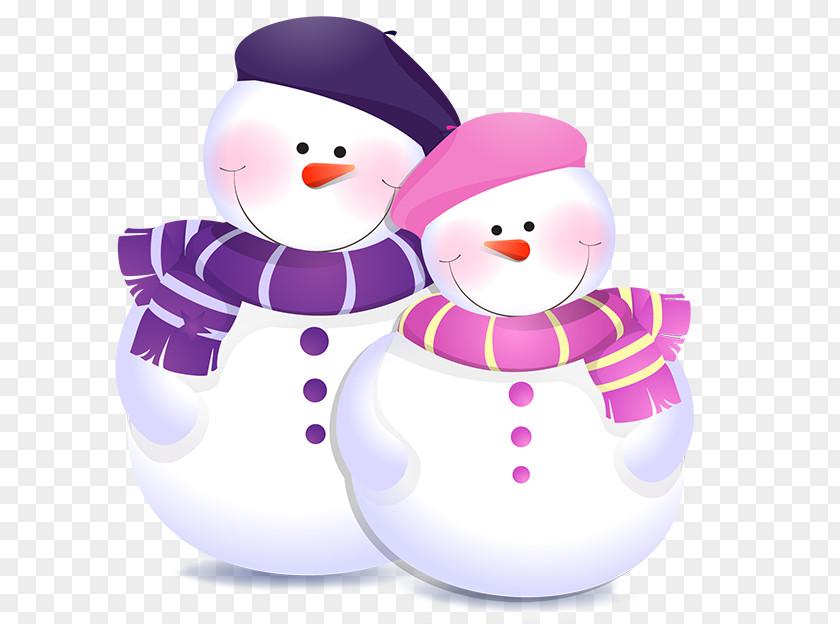 Cute Snowman Christmas Wallpaper PNG