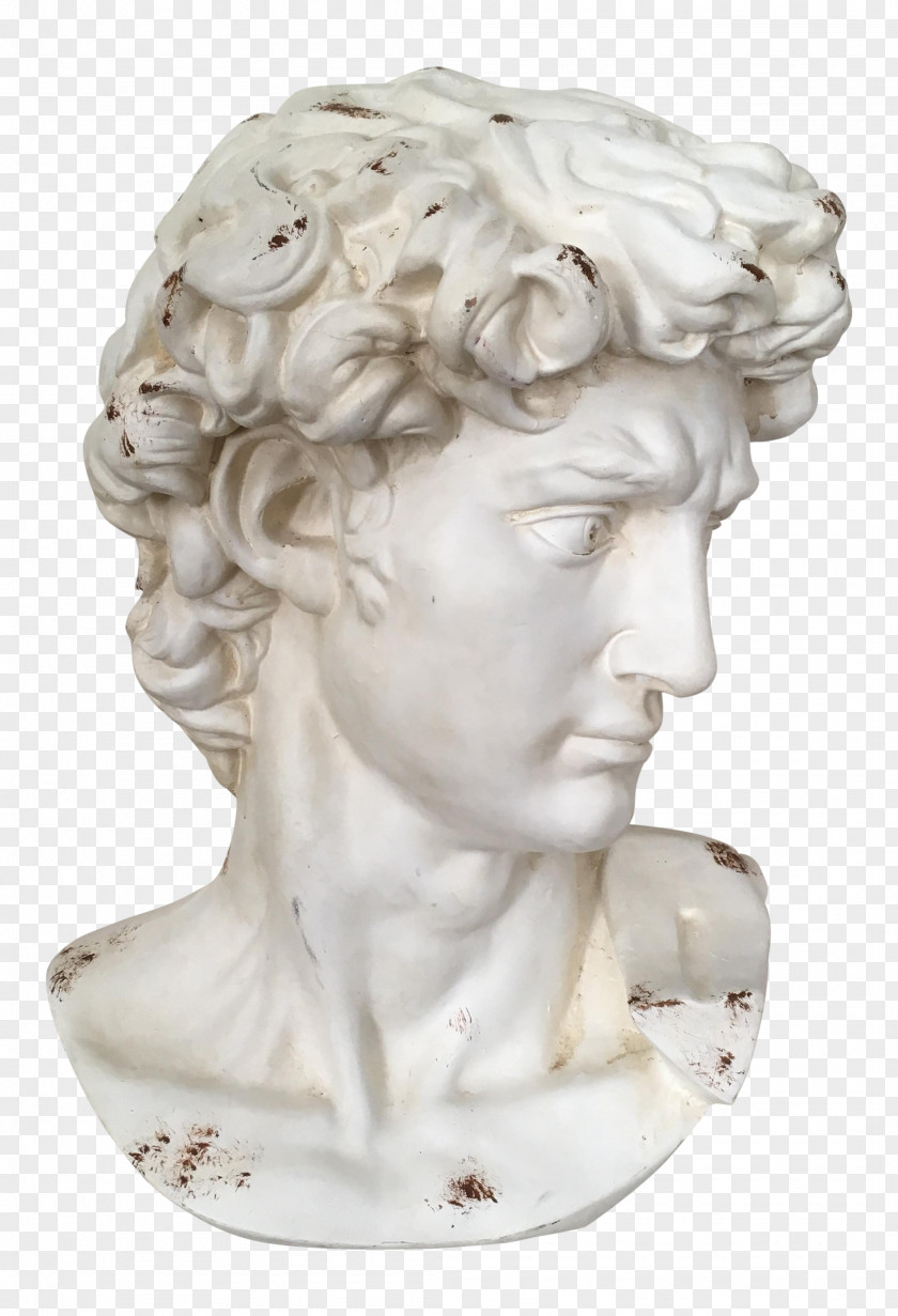 David Sculpture Statuary Stone Carving Marble Classical PNG