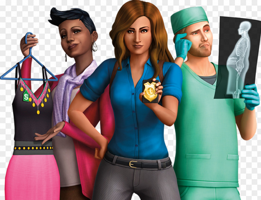 Electronic Arts The Sims 4: Get To Work 3 Together Product Key Origin PNG