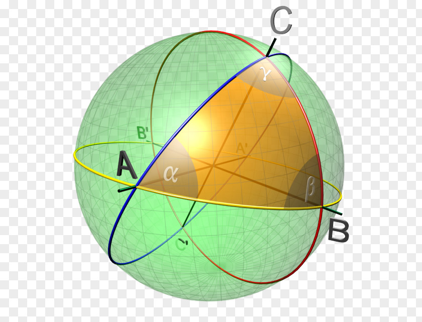 Geomentry Spherical Trigonometry Solution Of Triangles Geometry Sphere PNG