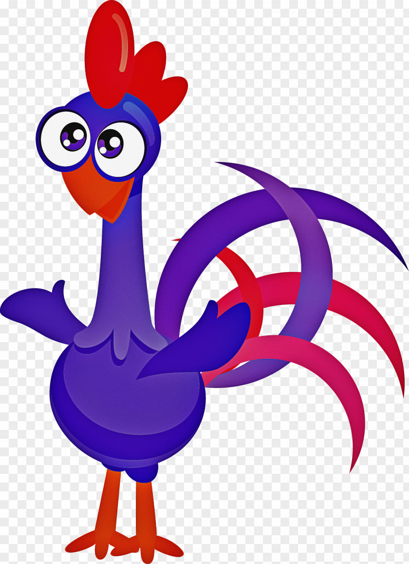 Livestock Beak Rooster Chicken Clip Art Cartoon Bird PNG