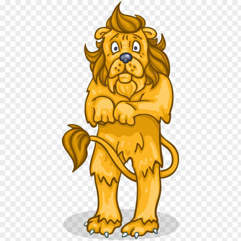 Scared Lion Cliparts Cowardly The Wizard Industriales Clip Art PNG