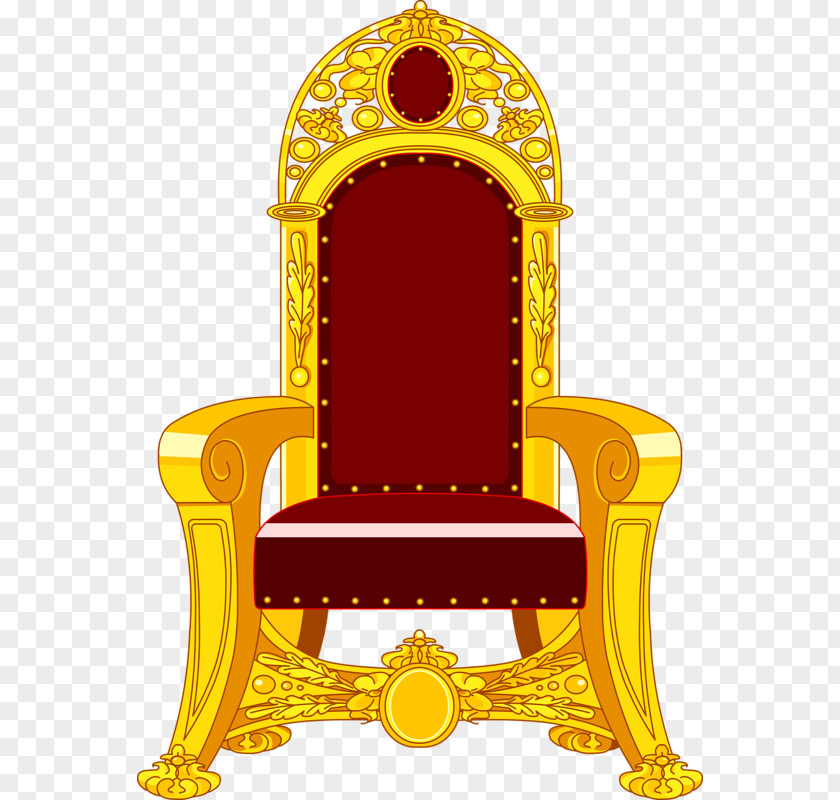 Throne Chair Clip Art PNG