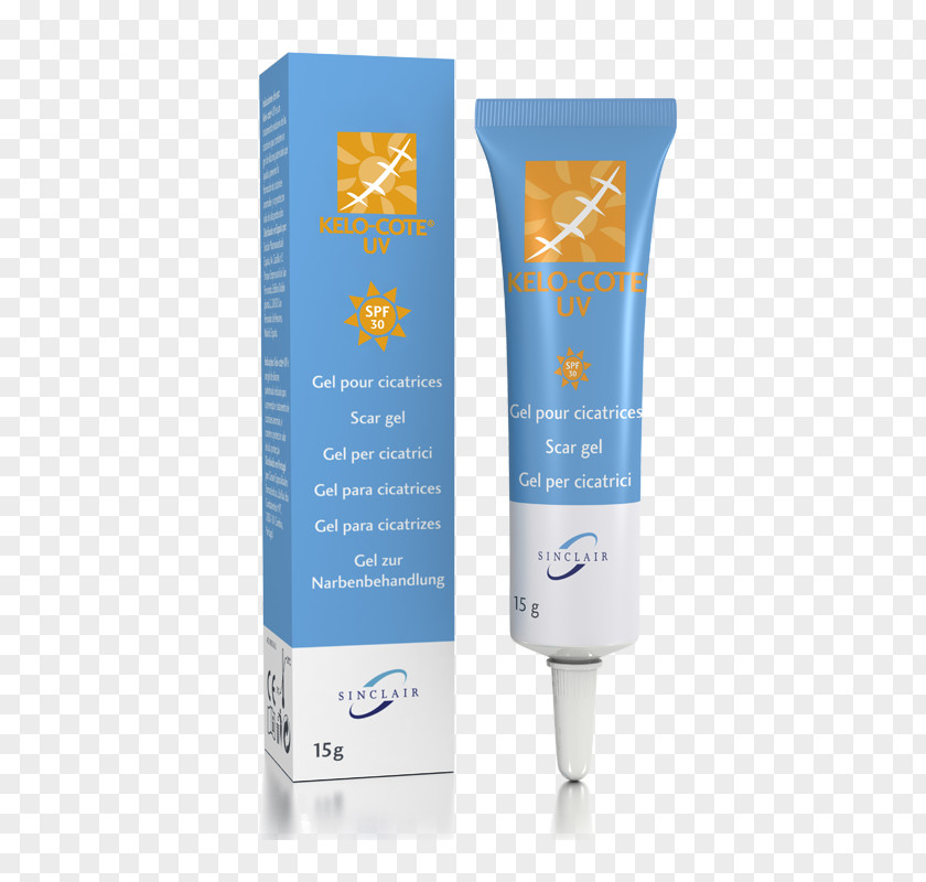 Scar Kelo-cote Advanced Formula Gel Skin Care Silicone PNG