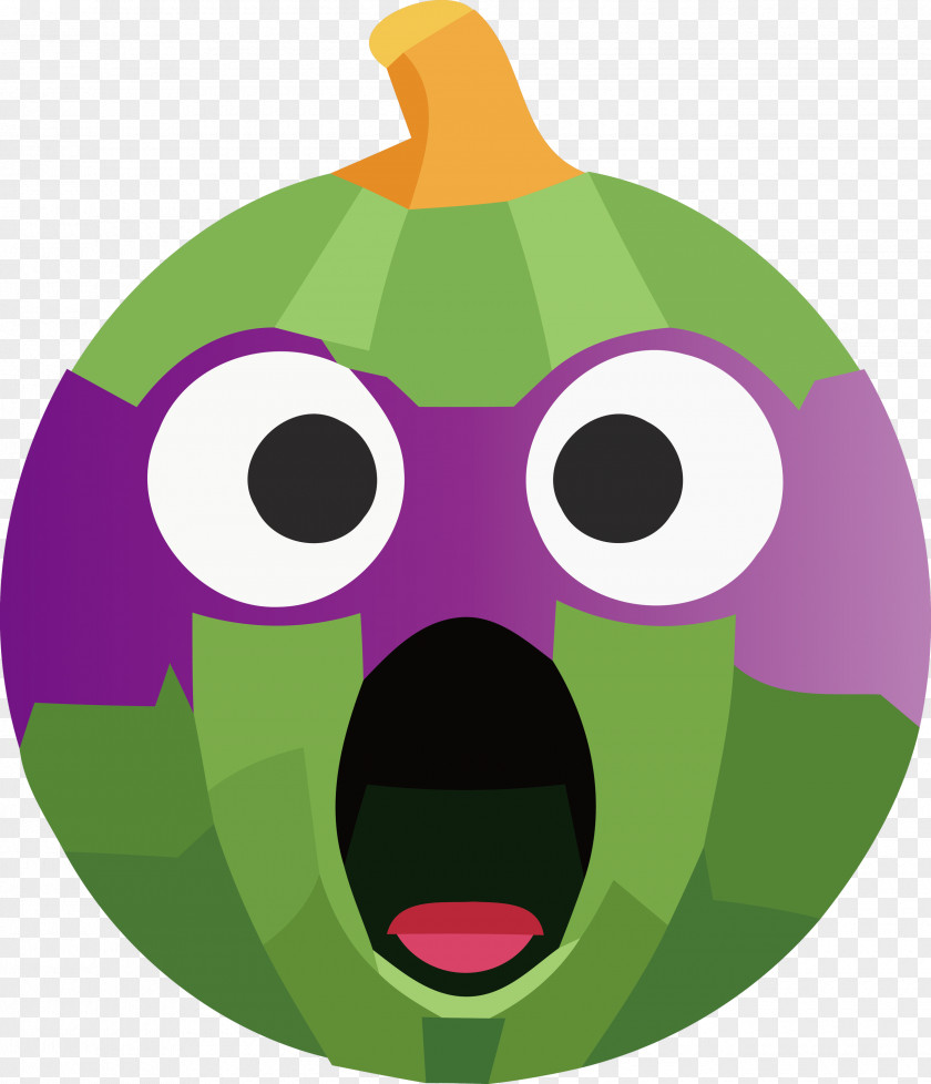 Cartoon Character Green Fruit Created By PNG
