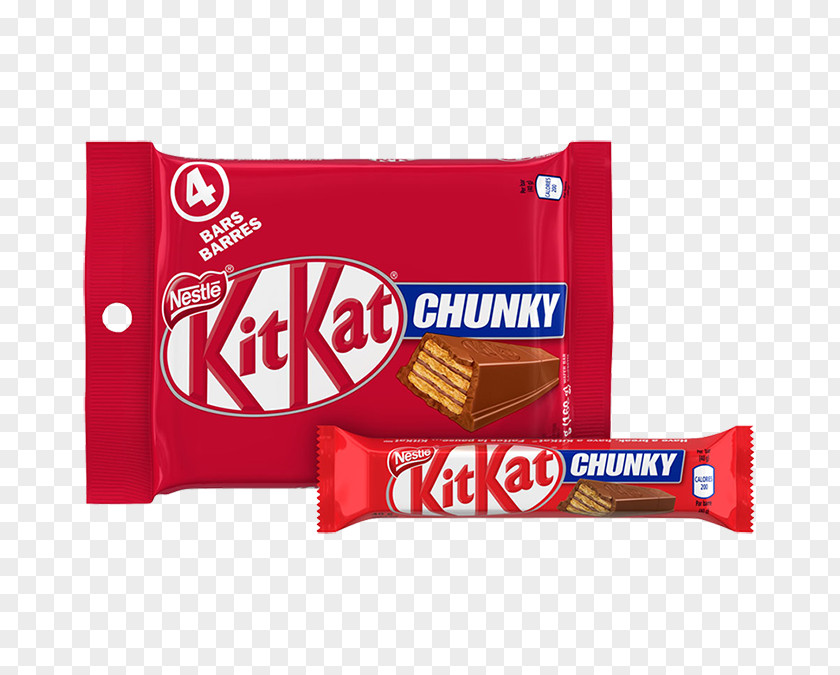 Milk Nestlé Chunky Chocolate Bar Kit Kat PNG