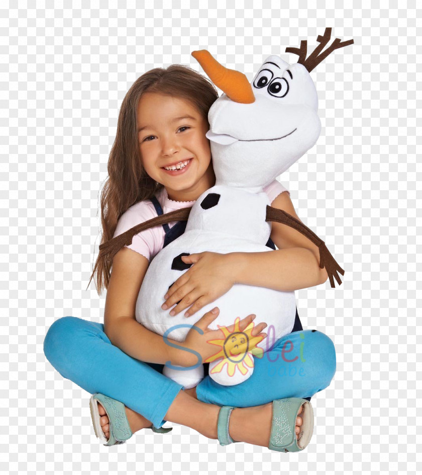 Olaf Elsa Frozen Plush Snowman PNG