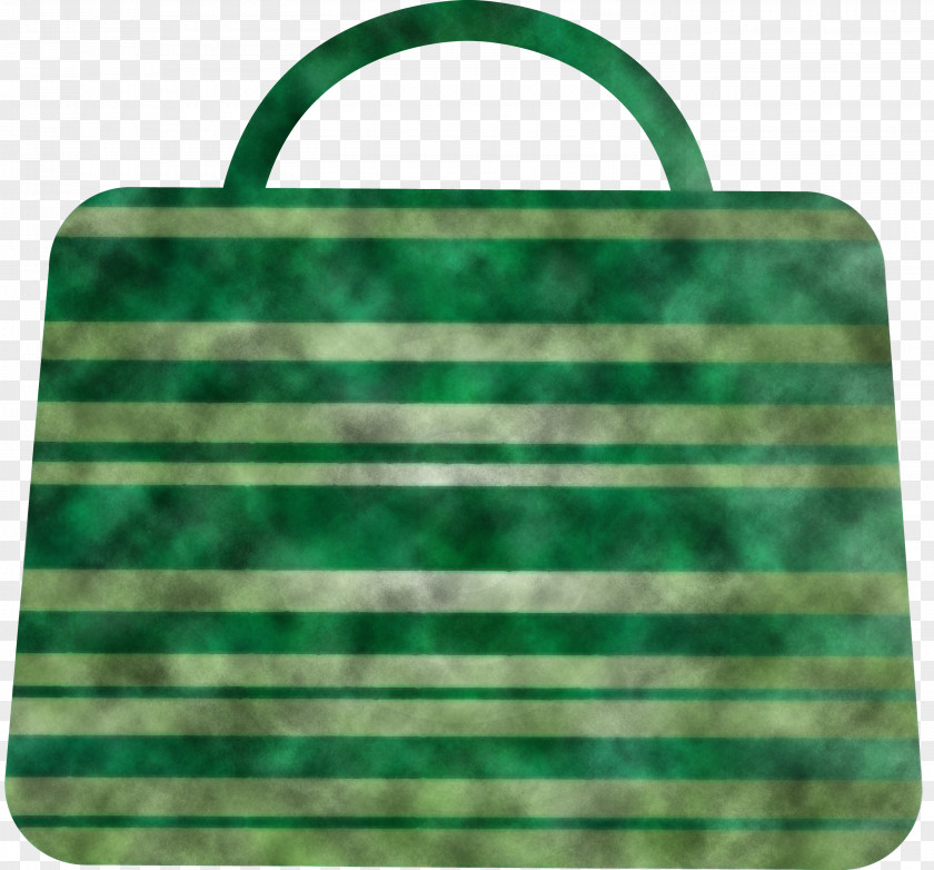 Tote Bag Messenger Green Rectangle PNG