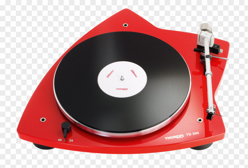 Turntable Thorens Phonograph Audio Belt-drive PNG