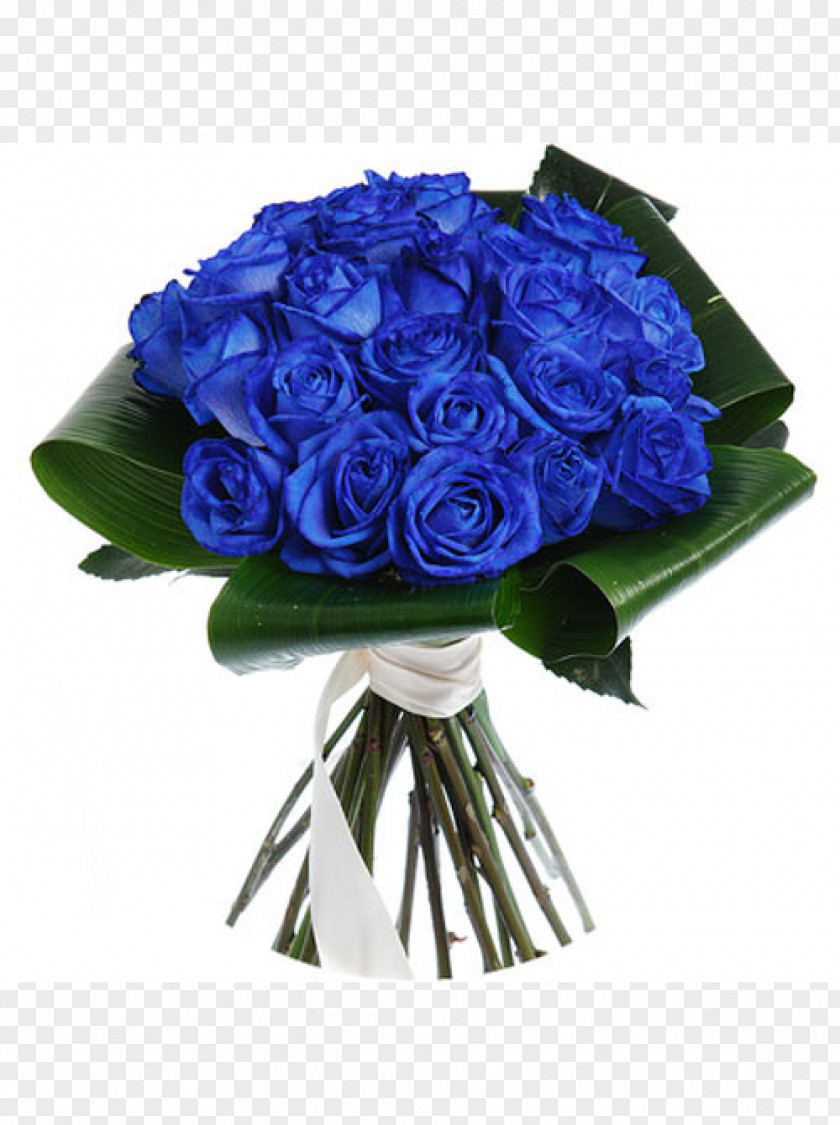 Flower Bouquet Blue Rose Garden Roses PNG