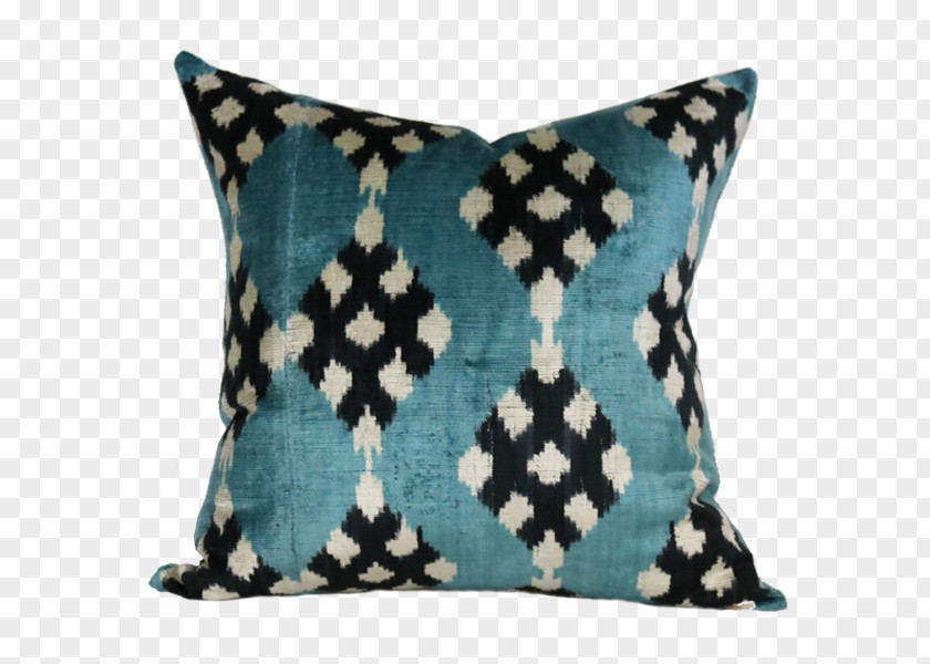 Pillow Throw Pillows Cushion Turquoise PNG