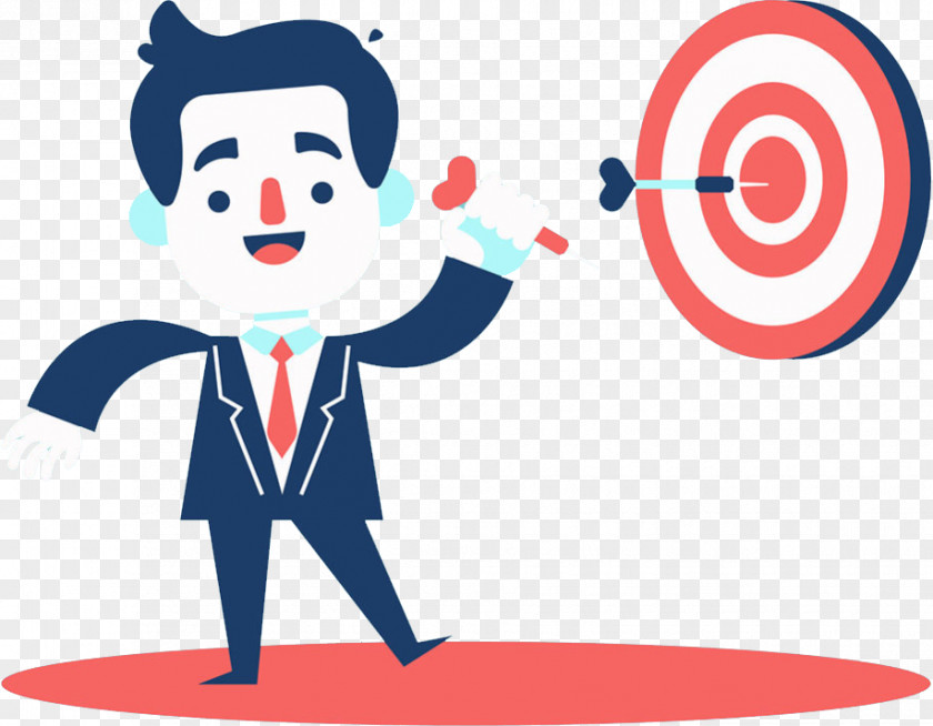 Throwing Darts Man Cartoon PNG