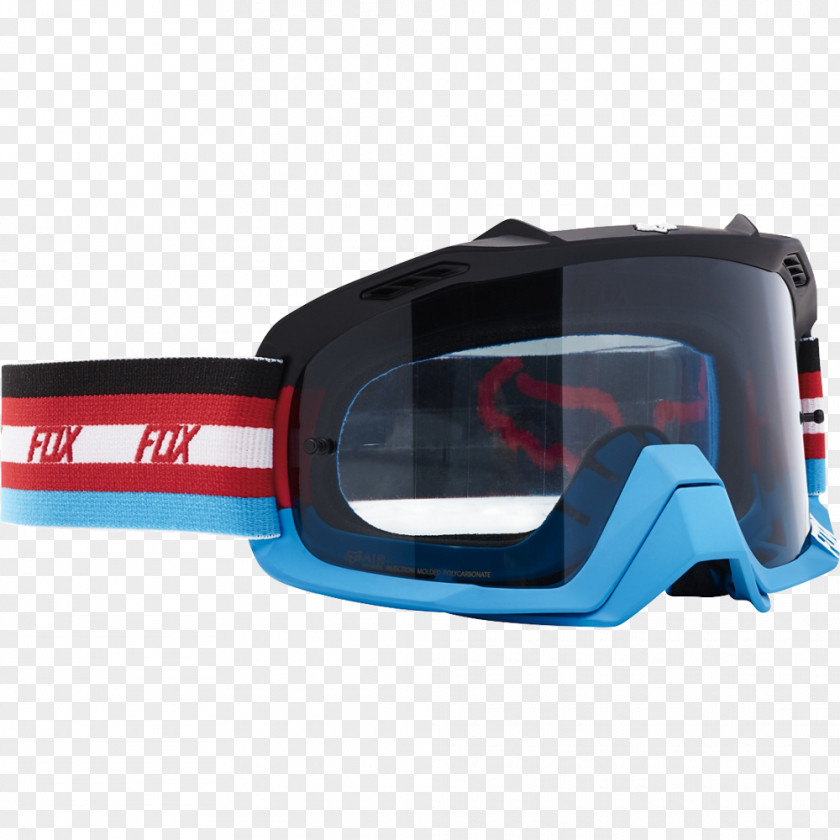 Glasses Goggles Blue Red Clothing PNG
