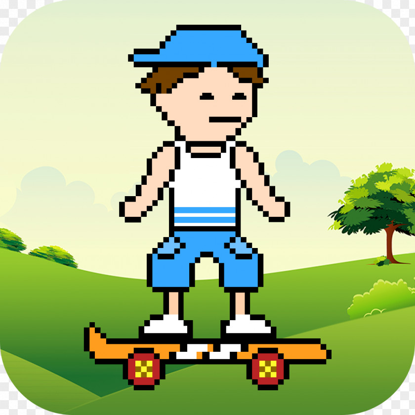 Skater Jump Jumpy Egypt Puzzle Game Patience Clip Art PNG