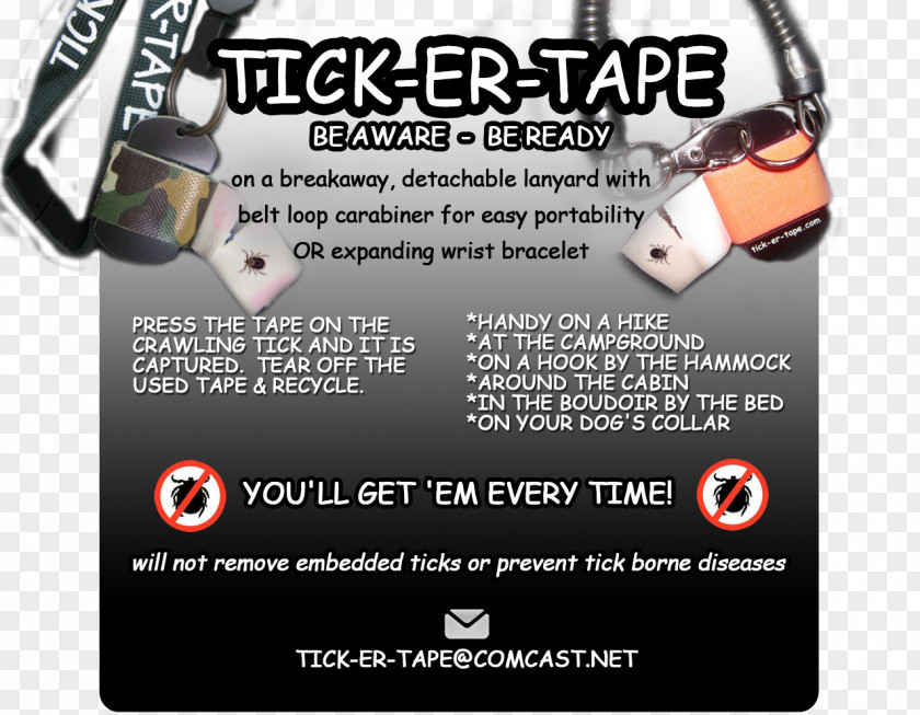 Tape Tick-borne Disease Safety Preventive Healthcare PNG