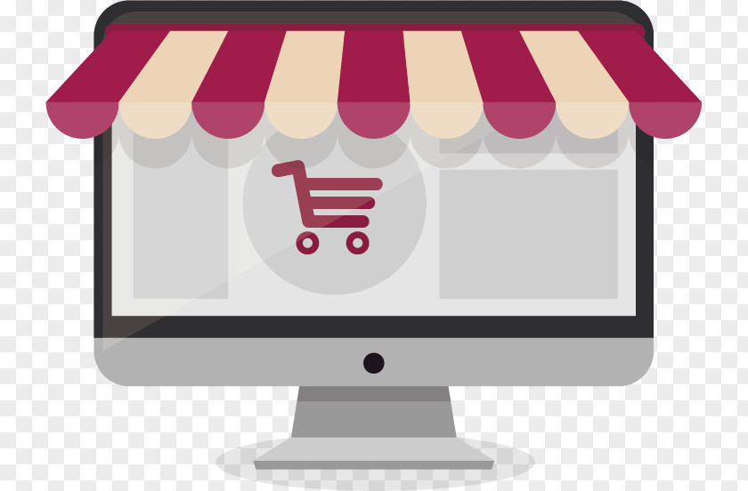 TV Vector Electrical Elements Digital Marketing E-commerce Online Shopping Illustration PNG