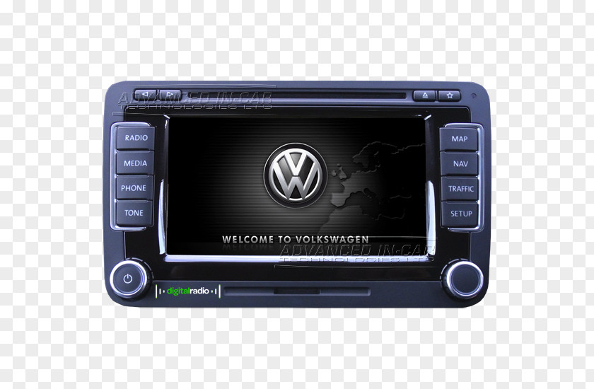 Volkswagen GPS Navigation Systems Car Automotive System PNG
