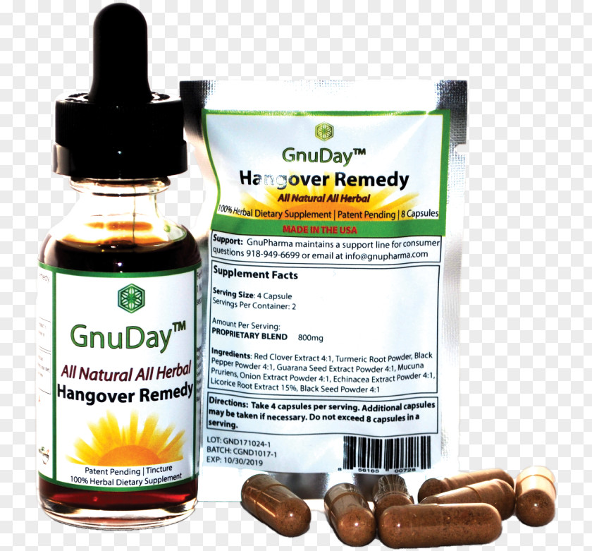 Woo Cocktail GnuWellness Tincture Palm Beach Vapors Claremore Hangover PNG