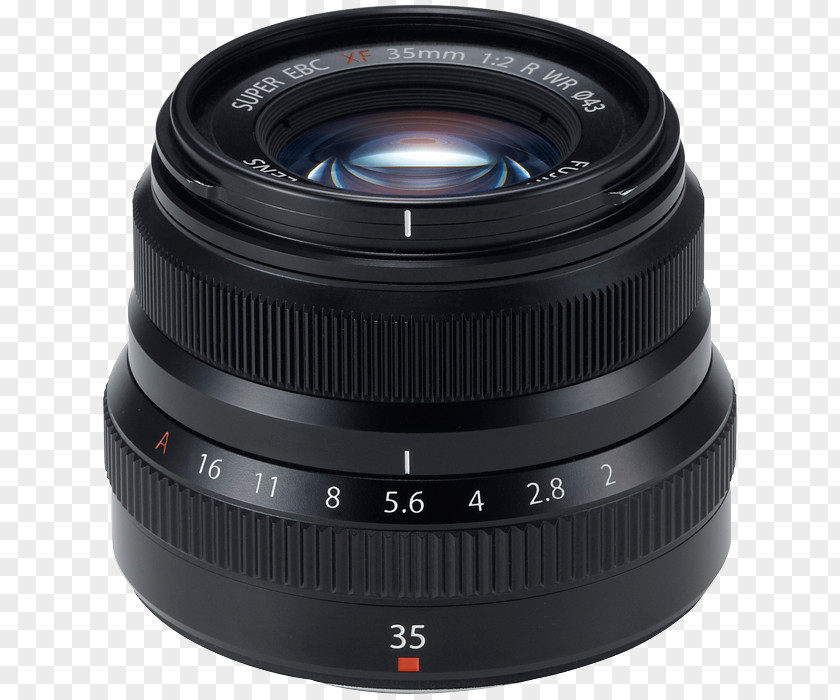 Camera Lens Fujinon XF 35mm F/1.4 R F2 WR Fujifilm X-mount PNG
