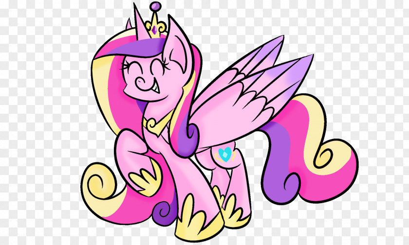 Fuzzy Pony Princess Cadance Clip Art PNG