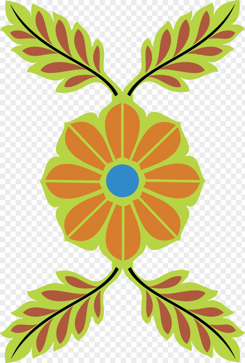 India Pattern Floral Design Leaf Rotational Symmetry PNG