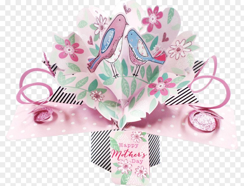 Mother's Day Greeting & Note Cards Pop-up Book Paper PNG