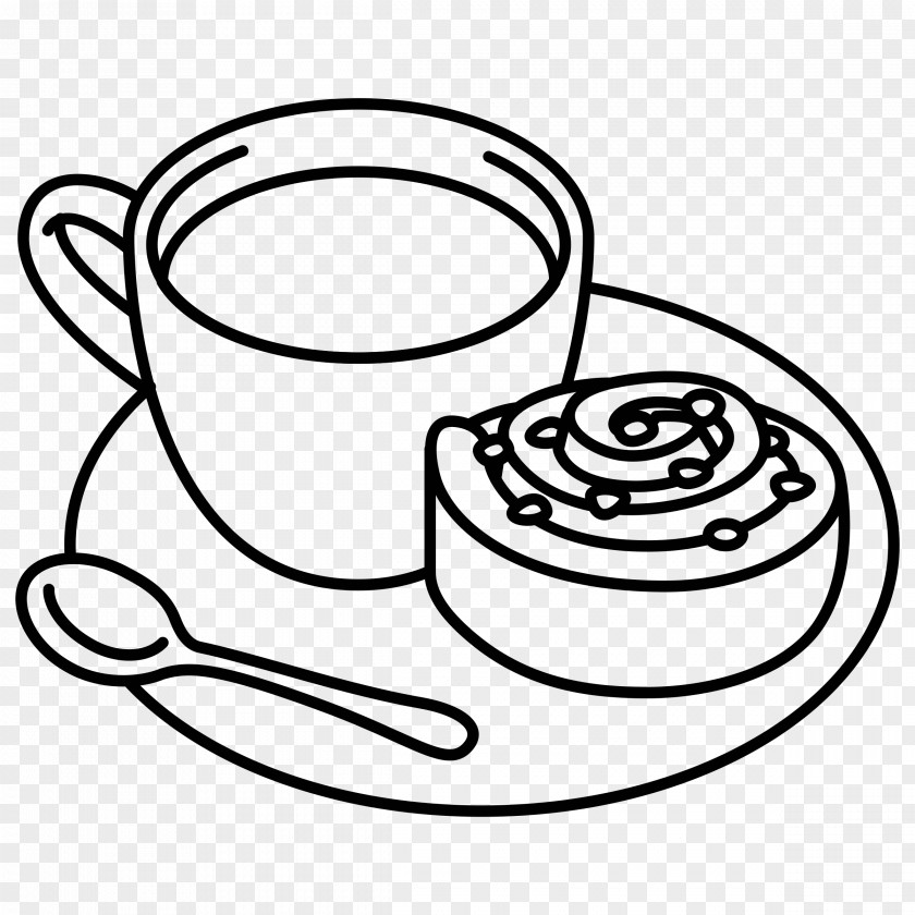 Pastries Drawing Fika Coloring Book Sweden Clip Art PNG