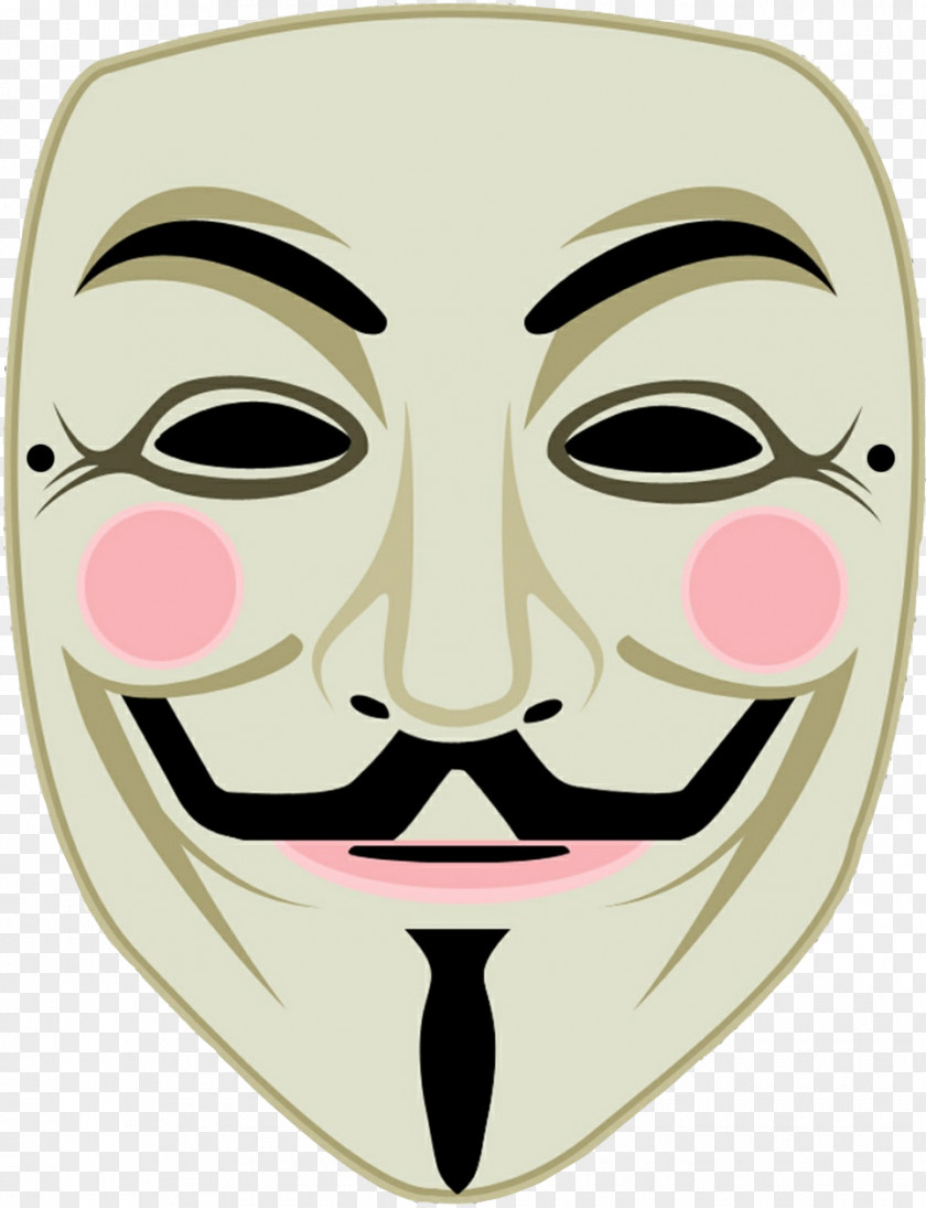 V For Vendetta Gunpowder Plot Guy Fawkes Mask Anonymous PNG