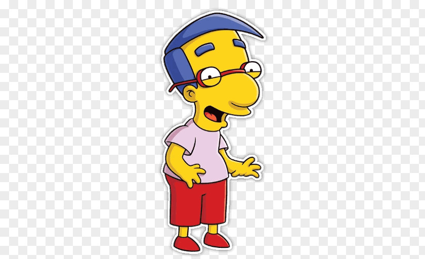 Bart Simpson Milhouse Van Houten Lisa Homer Grampa PNG
