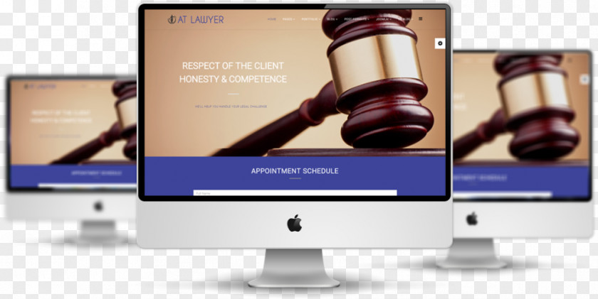 Legal Firm Responsive Web Design Template System Joomla PNG