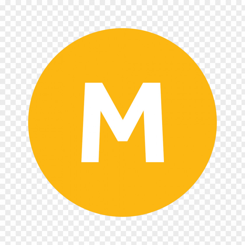 Menu Logo Hamburger Button Yellow PNG