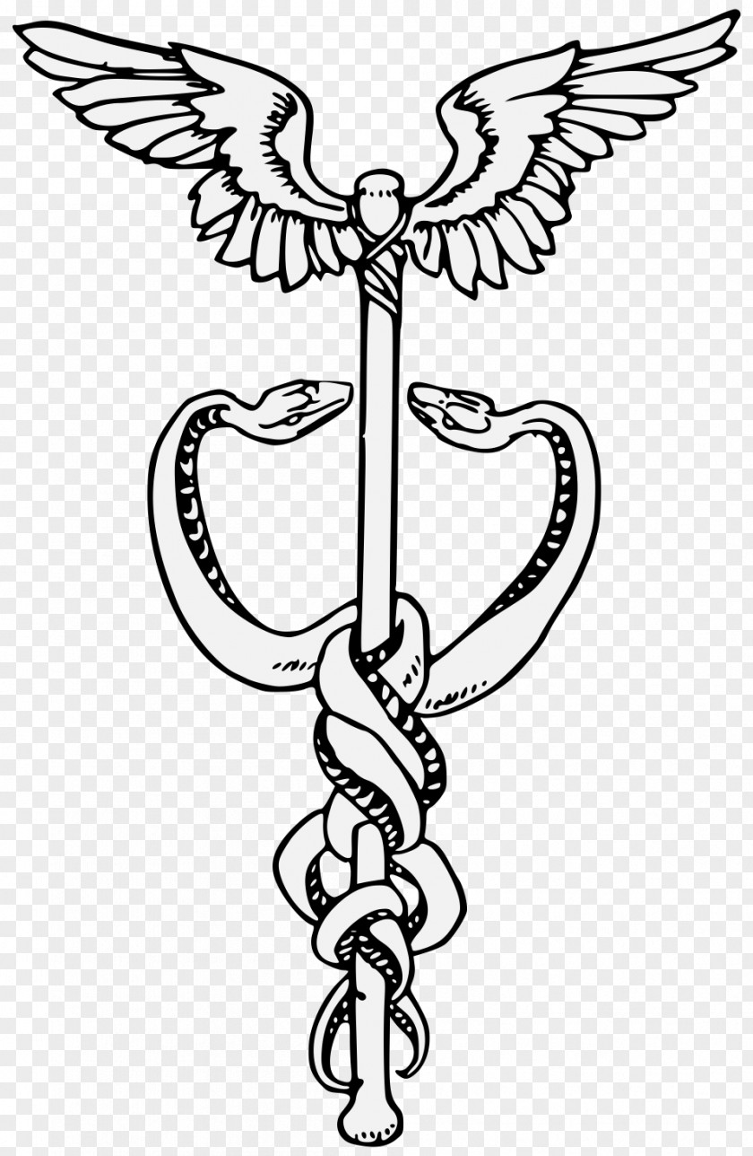 Symbol Staff Of Hermes Clip Art Image Caduceus As A Medicine PNG