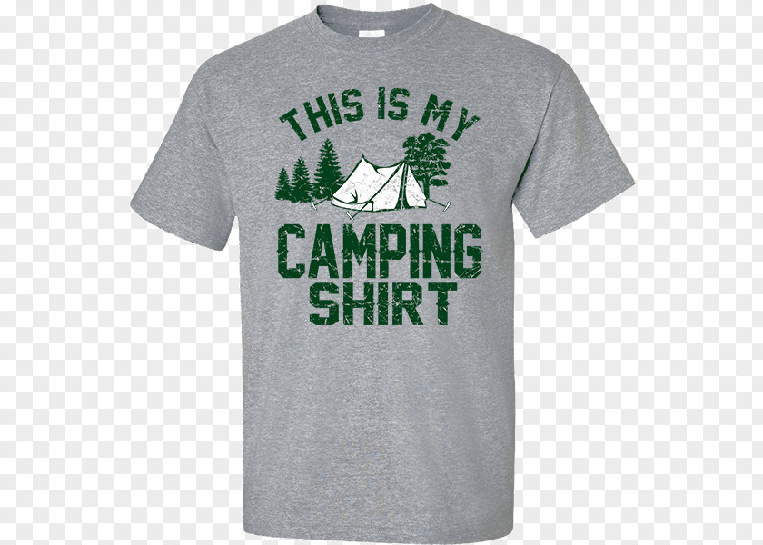 T-shirt Sleeve Camping Sweater PNG