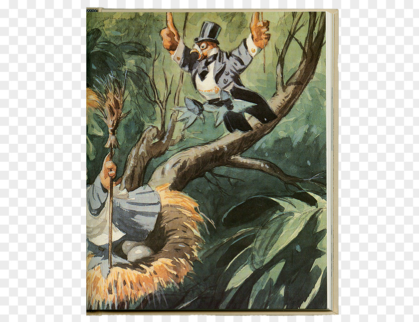 Alice In Wonderland Book Tiger Concept Art The Swing Painting PNG