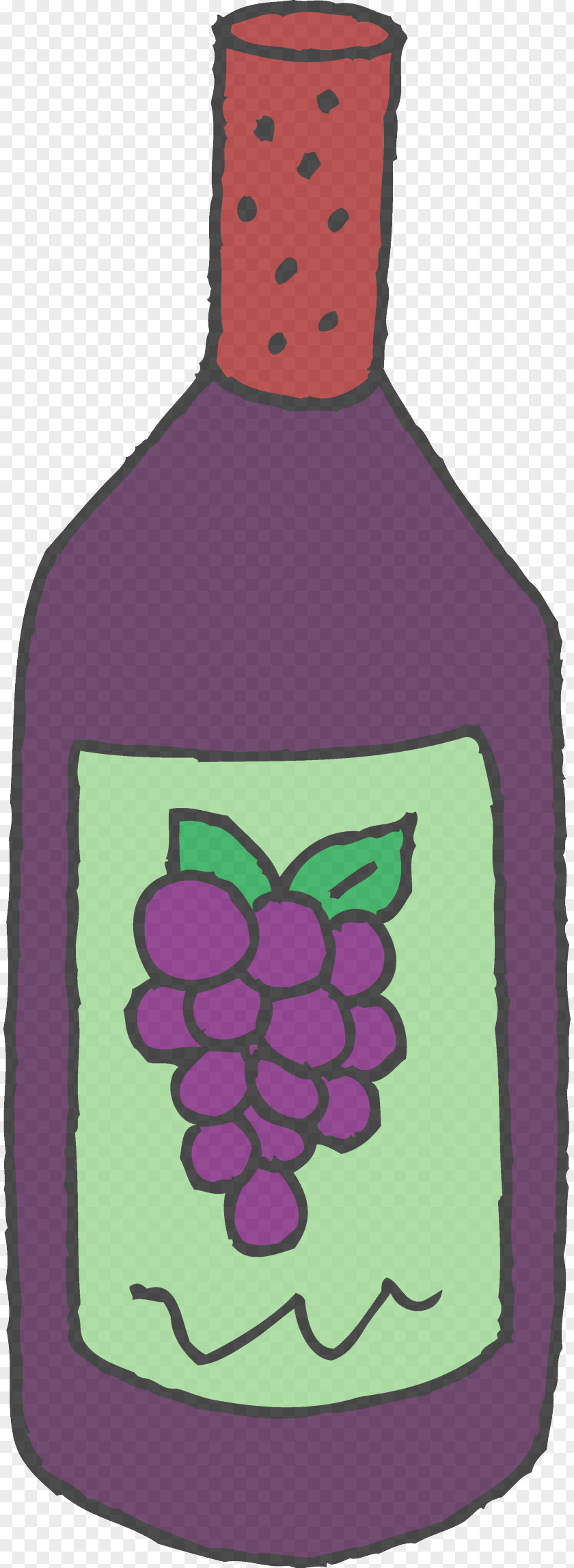 Magenta Drinkware Bottle Purple Water Grape Violet PNG