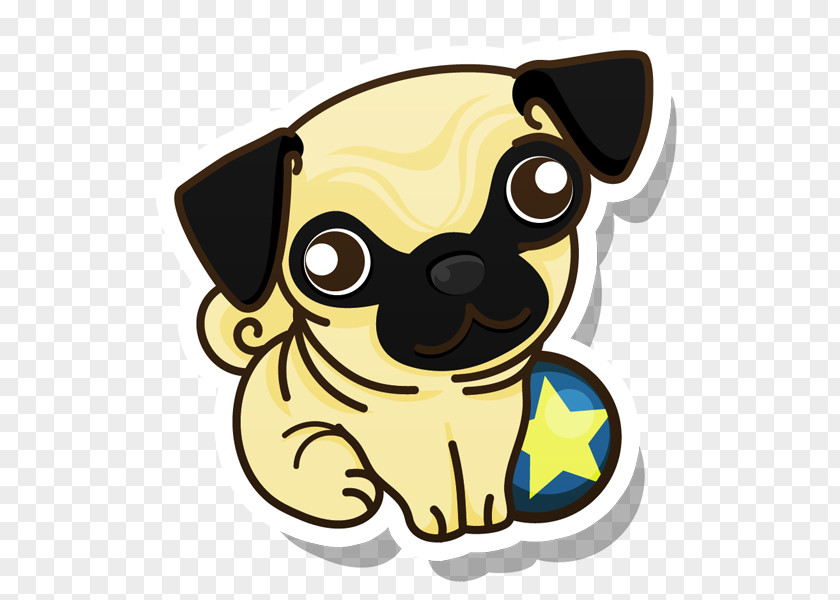 Puppy Pug Idea Clip Art PNG