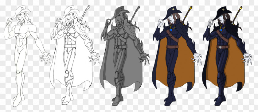 Sketch Costume 700 Alucard Vampire Hunter D Drawing PNG