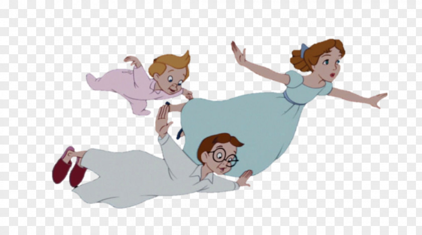 Wendy Darling Peter Pan Tinker Bell Michael Dr. John PNG