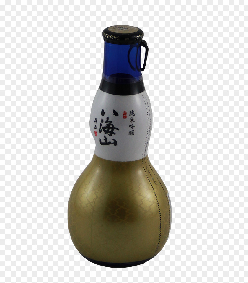 Beer Bottle Mt. Hakkai Glass PNG